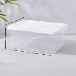 home centre Omnia Secure Polypropylene Storage Box with Lid image 3