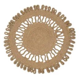 hosta homes Set of 4 Crochet Round-Shaped Placemats image 3