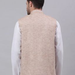neudis  Men Regular Fit Nehru jacket image 3