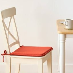 skanda fab Set of 4 Square Shaped Chair Pads 16" x 16" image 3