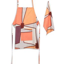 dhrohar Set of 2 Printed Apron & Towel image 3