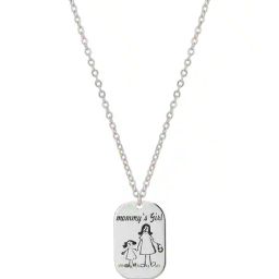 carlton london Rhodium Plated Texture Pendant with Chain S - B117165N image 3