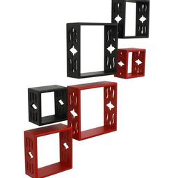 home sparkle Set of 6 Cube Shelves image 3