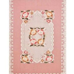 cread craft Floral Print Rectangular Table Cover image 3