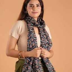 style 98 Women Floral Stole image 3