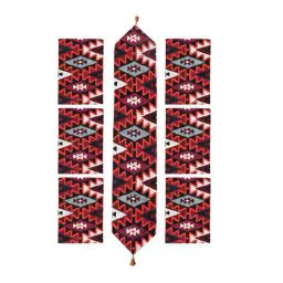 aazeem Printed Rectangular Shaped Table Runner image 3