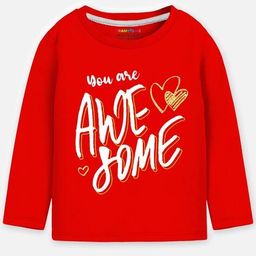 trampoline Typographic Print Pants with Top Set image 3
