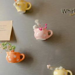 arte casa Set of 4 Sip & Stick Fridge Magnets image 3