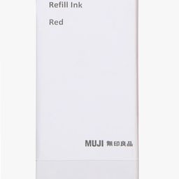muji Whiteboard Marker Refill Ink Red image 4