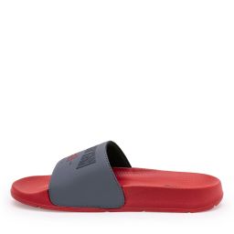 red tape Men Typographic Print Round-Toe Slides image 4