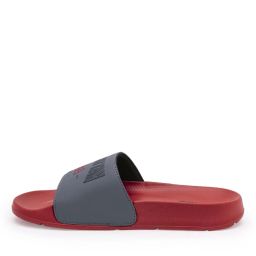 red tape Men Typographic Print Round-Toe Slides image 4