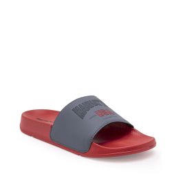 red tape Men Typographic Print Round-Toe Slides image 4