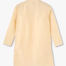 kb team spirit Boys Kurta Pyjama Set with Printed Nehru Jacket image 4