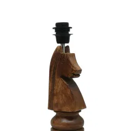 homesake Ribbed Table Lamp with Wood Base image 4