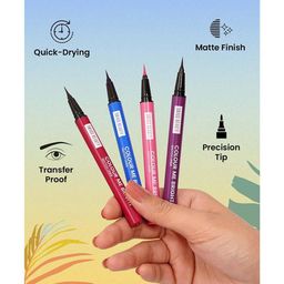 swiss beauty Color Me Bright Sketch Eyeliner - Basic White image 4