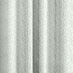cortina eyelet curtain Set of 2 Leaf Print Window Curtians image 4