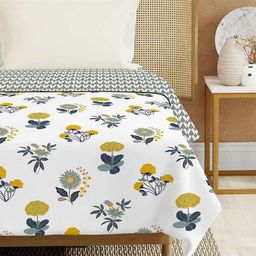urban space Cotton Printed Reversible Single Size Dohar image 4