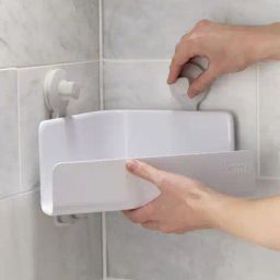joseph joseph Set of 2 Corner Shower Shelf with Brackets image 4