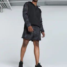 puma Logo Print Regular Fit Jacket with Zip-Front image 4