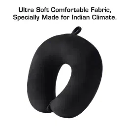 billebon Memory Foam Travel Neck Pillow with Button Closure image 4