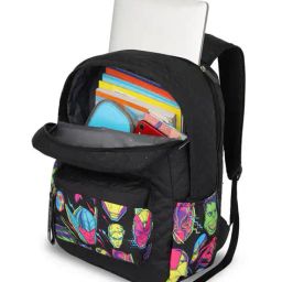 priority Boys Graphic Print Backpack with Adjustable Shoulder Strap image 4