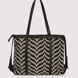 avaasa Women Printed Tote Bag with Adjustable Strap image 4