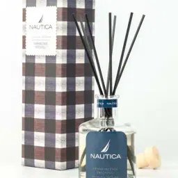 nautica Frankincense Patchouli Aroma Oil Diffuser Set with 7 Reeds image 4