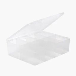 home centre Regan Plastic Storage Box with 8 Compartments image 4