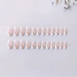pink truck Set of 24 Artificial Reusable Nails  image 4
