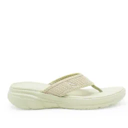 red tape Flip-Flops with Fabric upper image 4