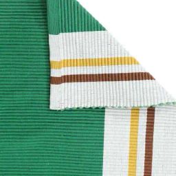 klotthe Set of 2 Striped Rectangular Bathmat 19" x 47" image 4