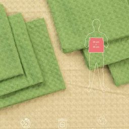 urban space 6-Piece Patterned Table Napkins image 4