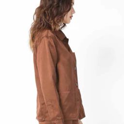 rareism Women Button Closure Jacket with Full Sleeves image 4