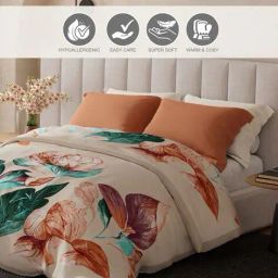 boutique living Leaf Print Double Blankets image 4