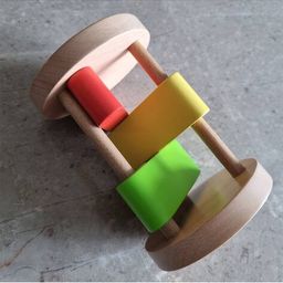 nesta toys Wooden Rattle for Babies Clacker Toy image 4