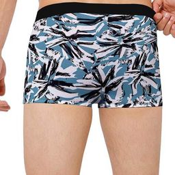 ptvize Printed Regular Trunks with Elasticated Waistband image 4