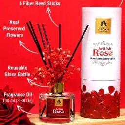 the aroma factory Fragrance Reed Diffuser Set with Sticks image 4