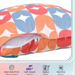 fabinaliv Set of 5 Geometric Print Cushion Covers image 4
