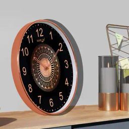 random Modern Round Wall Clock with Sweep Silent Movement image 4