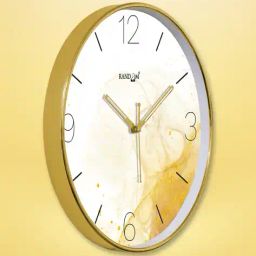 random Modern Round Wall Clock with Silent Movement image 4