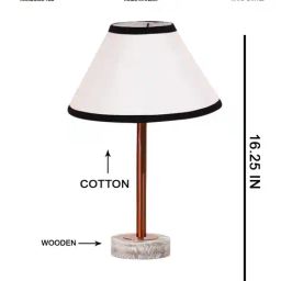 devansh Table Lamp with Cone Shade image 4