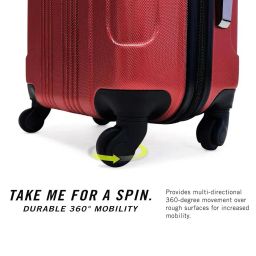 kenneth cole reaction Striped Medium Trolley Bag with TSA Lock image 5