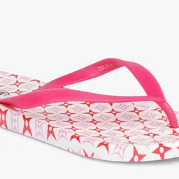 frisbee Printed Thong-Strap Flip-Flops image 5