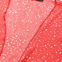 wisstler Floral Print Open-Front Shrug image 5