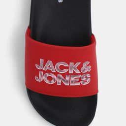 jack & jones Men Brand Print Slides image 5