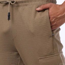 teamspirit Men Structured Joggers with Drawstring Waist image 5