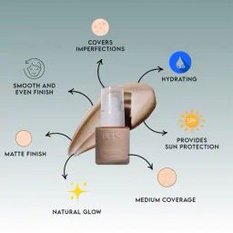 hues for him Full Coverage Foundation image 5