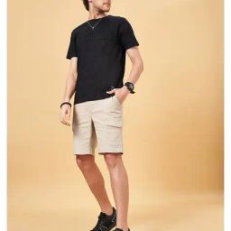 people by pantaloons Men Regular Fit Cargo Shorts image 5