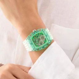 guess Men Rectangle Dial Analog Watch image 5