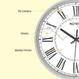 olive tree Wall Clock Round Analog image 5